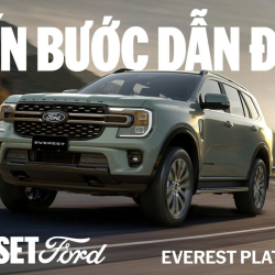 FORD EVEREST MỚI – NÂNG CHUẨN MỌI TRẢI NGHIỆM