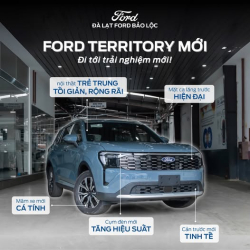 FORD TERRITORY MỚI – PHONG CÁCH MỚI, TRẢI NGHIỆM MỚI!