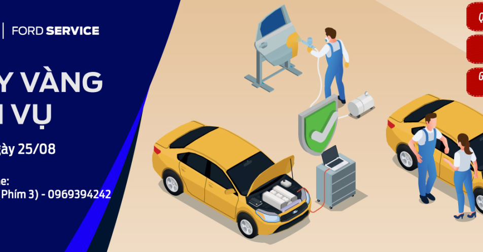 Chương Trình Ngày Vàng Dịch Vụ Tại Đà Lạt Ford