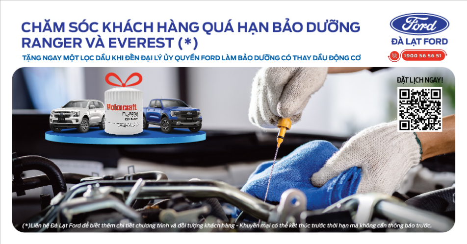 Chăm Sóc Khách Hàng Quá Hạn Bảo Dưỡng Ranger Và Everest