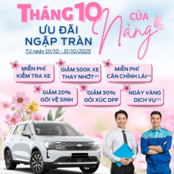 THÁNG 10 CỦA NÀNG - ƯU ĐÃI NGẬP TRÀN
