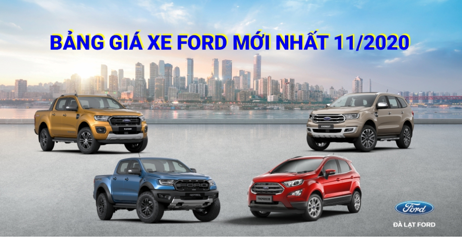 BẢNG GIÁ XE FORD THÁNG 11/2020 TẠI ĐÀ LẠT FORD