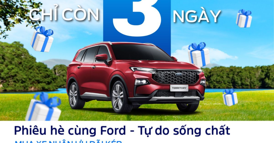 Chỉ còn vài NGÀY để nhận Ưu đãi kép từ Đà Lạt Ford Bảo Lộc!