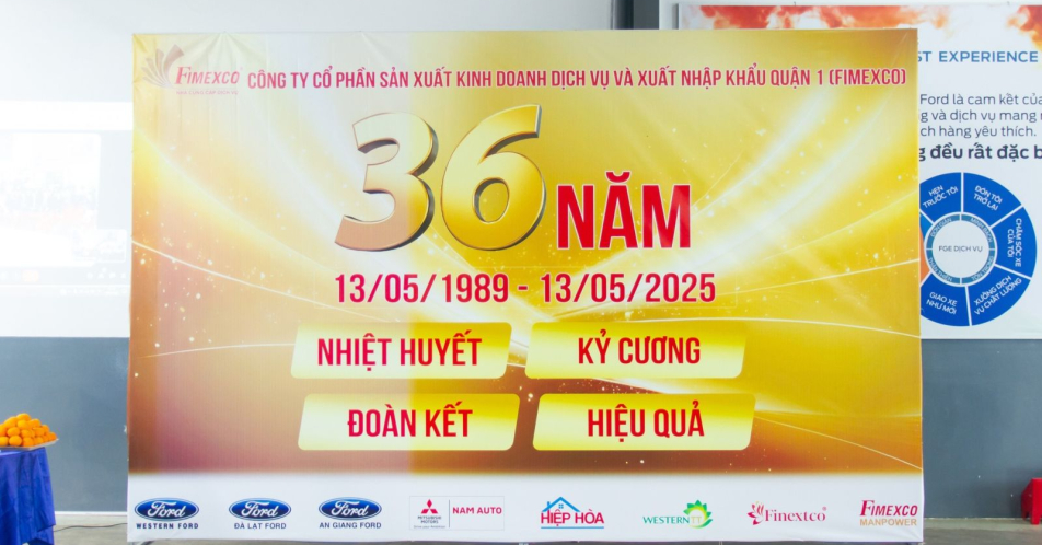CHÀO MỪNG KỶ NIỆM 36 NĂM THÀNH LẬP TẬP ĐOÀN FIMEXCO