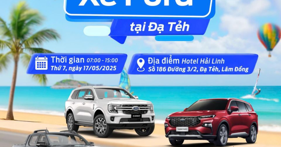 LÁI THỬ TRẢI NGHIỆM XE FORD TẠI ĐẠ TẺH