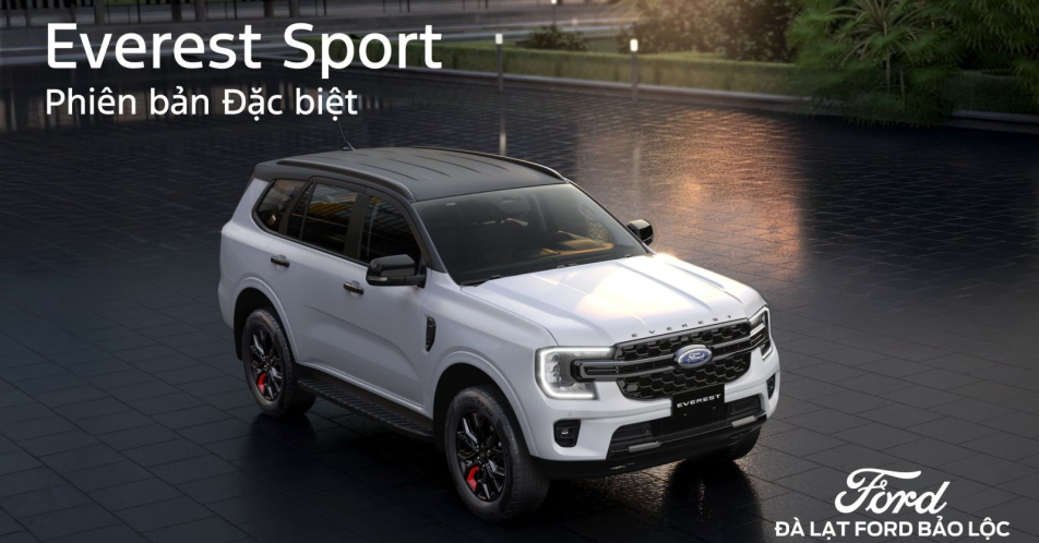 khẳng định chất riêng với Everest Sport Phiên bản Đặc biệt!