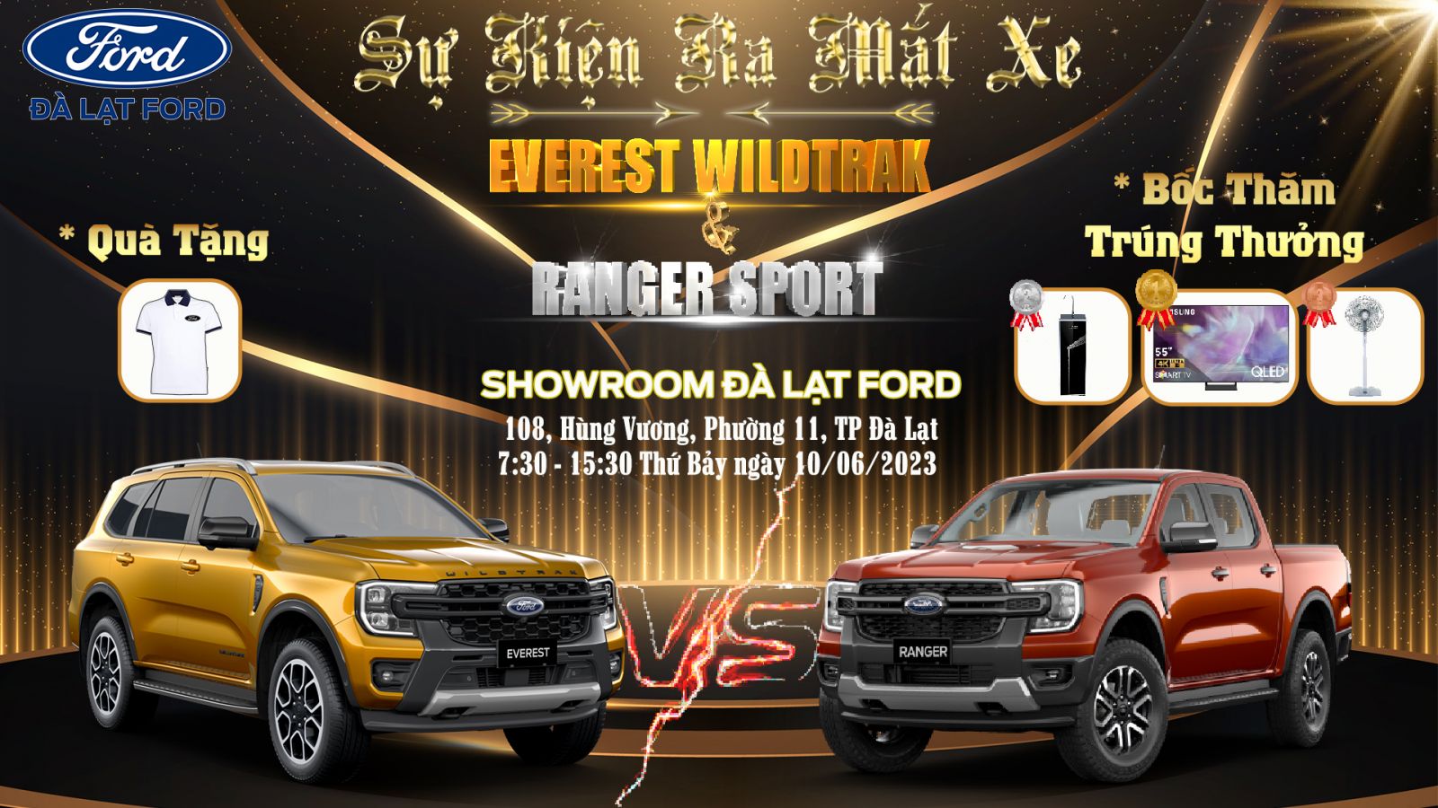 Ra mắt xe mới Everest Wildtrak và Ranger Sport