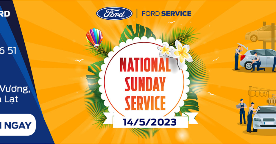 CHƯƠNG TRÌNH CHỦ NHẬT DỊCH VỤ TRÊN TOÀN QUỐC - 14/05/2023