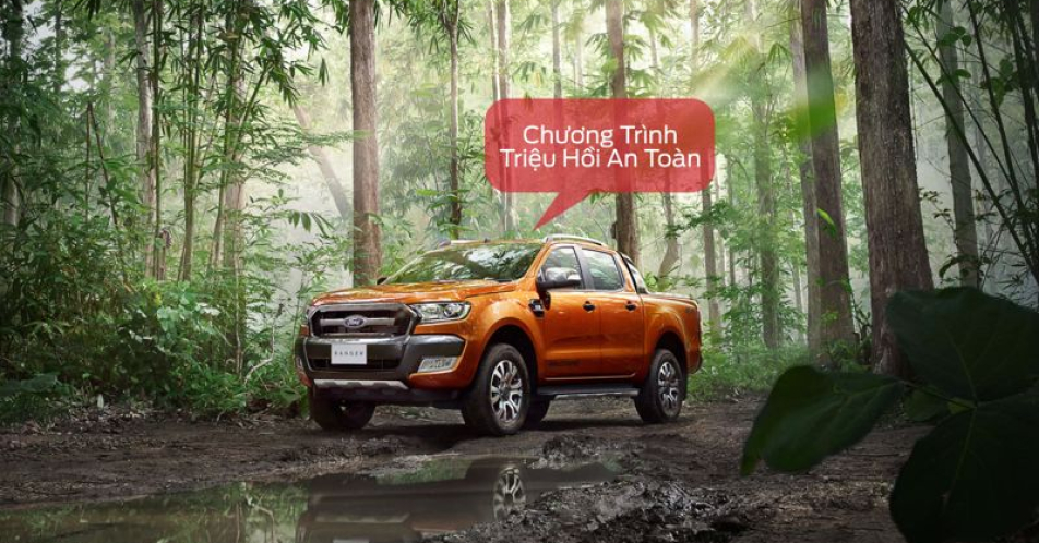Thông báo: Chương trình triệu hồi an toàn - Thay thế Ống dầu phanh Trước trên xe Ford Ranger