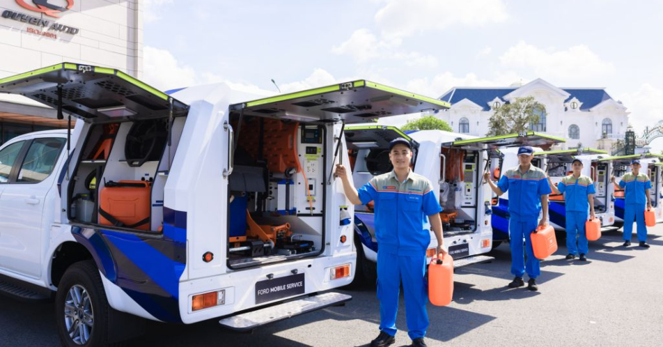 Ford Việt Nam Triển Khai Chương Trình Dịch Vụ Lưu Động 4 Giờ Hoặc Miễn Phí Tại Hà Nội