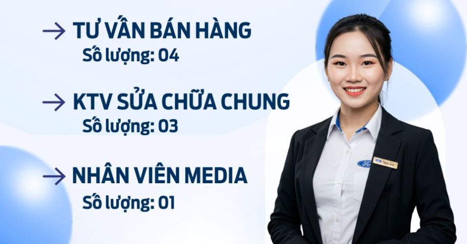 Đà Lạt Ford Bảo Lộc chào đón các tài năng